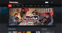 Desktop Screenshot of porretas.com